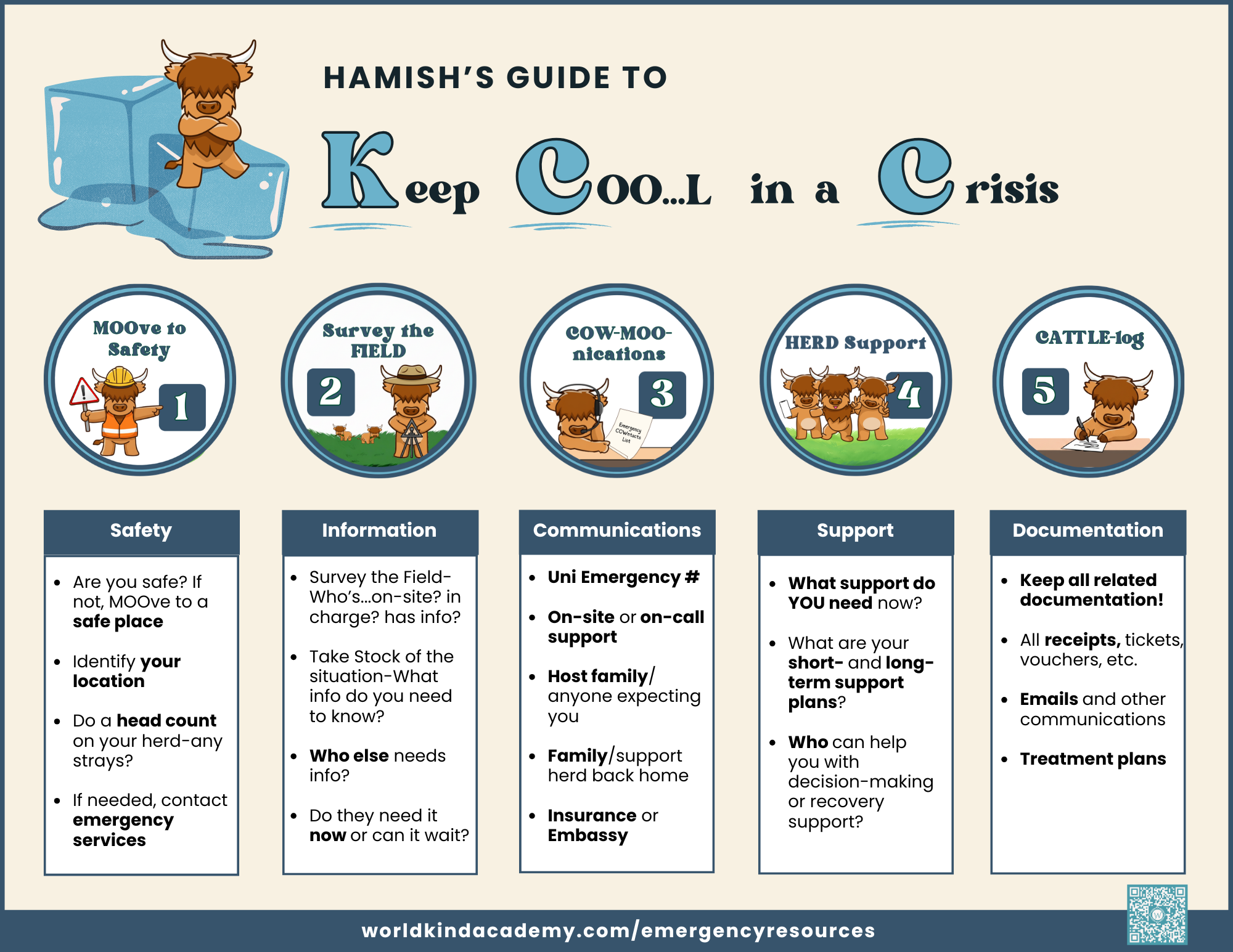 Image of Hamish's Guide to "Keep COO...L in a Crisis"