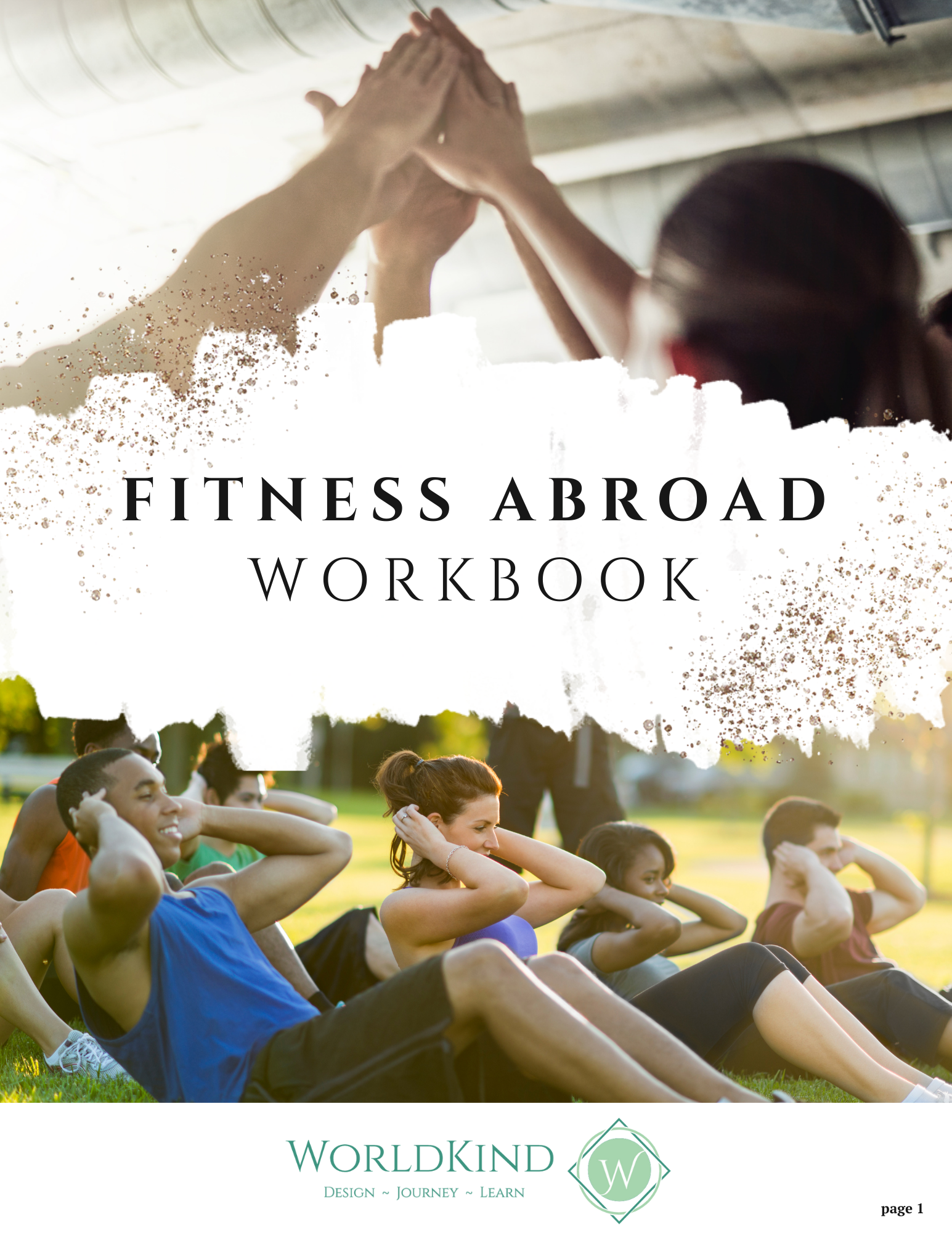 Fitness Abroad workbook cover