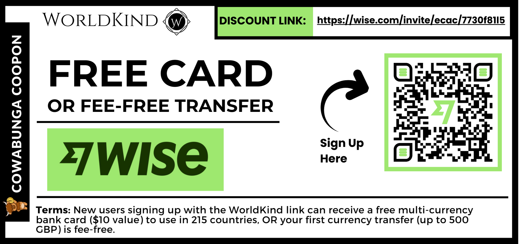 Image of the Discount Code Coupon, which can be accessed from the "My Rewards" tab on your "My Modules" Home page