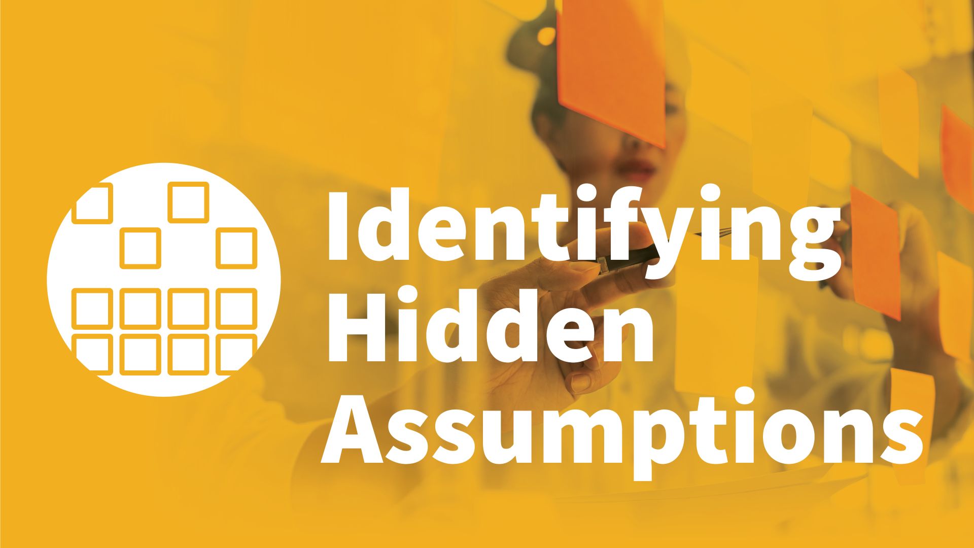 Identifying HIdden Assumptions course tile