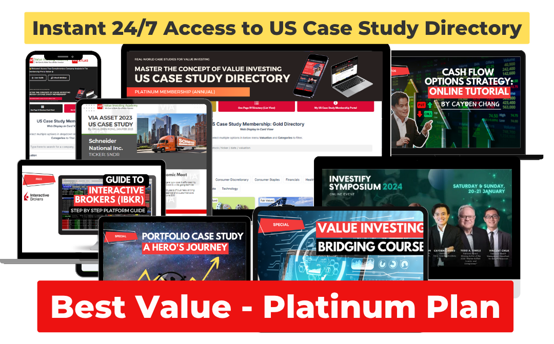 Best Value Offer: Platinum Case Study Membership by Value Investing Academy