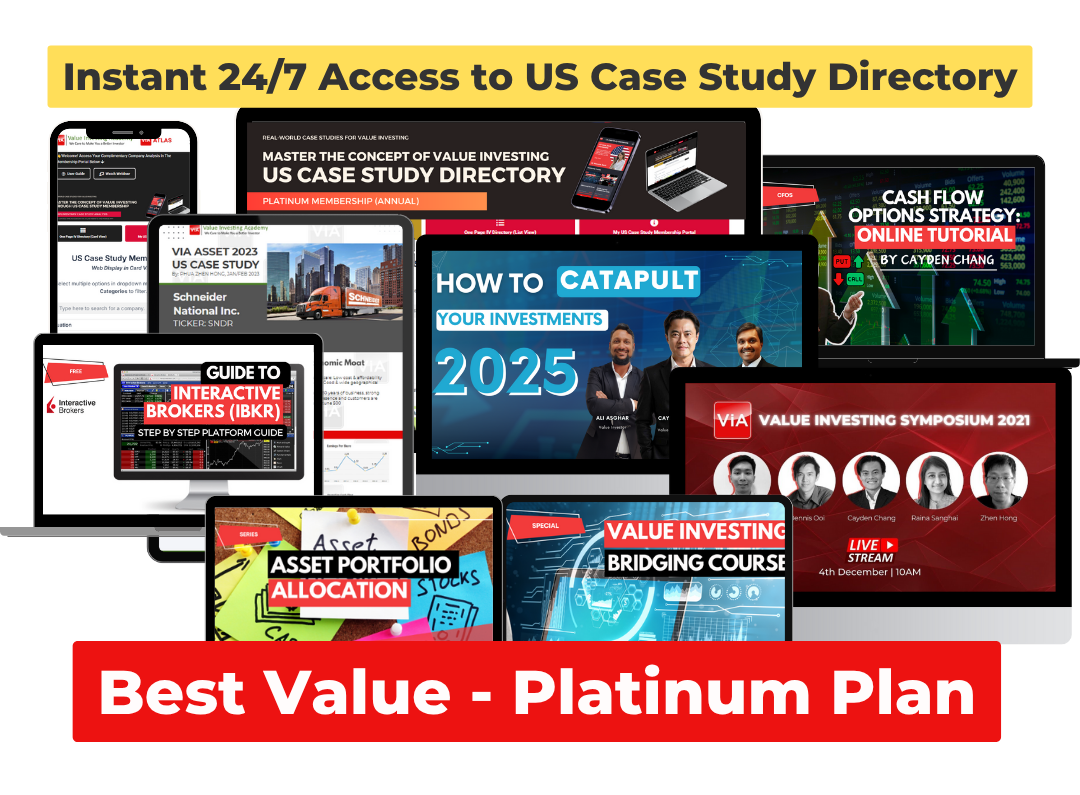 Best Value Offer: Platinum Case Study Membership by Value Investing Academy