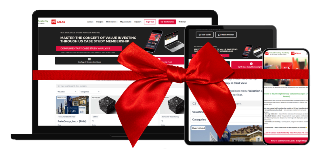 US Case Study Membership 7-Day Trial - ViA Atlas by Value Investing Academy