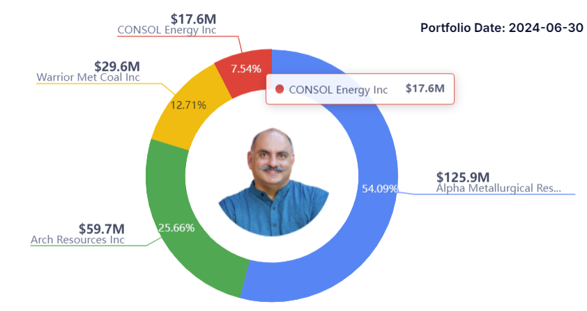 Mohnish Pabrai portfolio chart