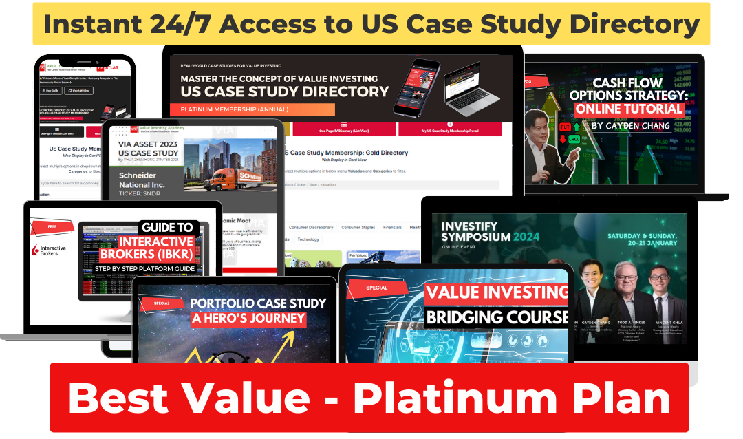 Best Value Offer: Platinum Case Study Membership by Value Investing Academy