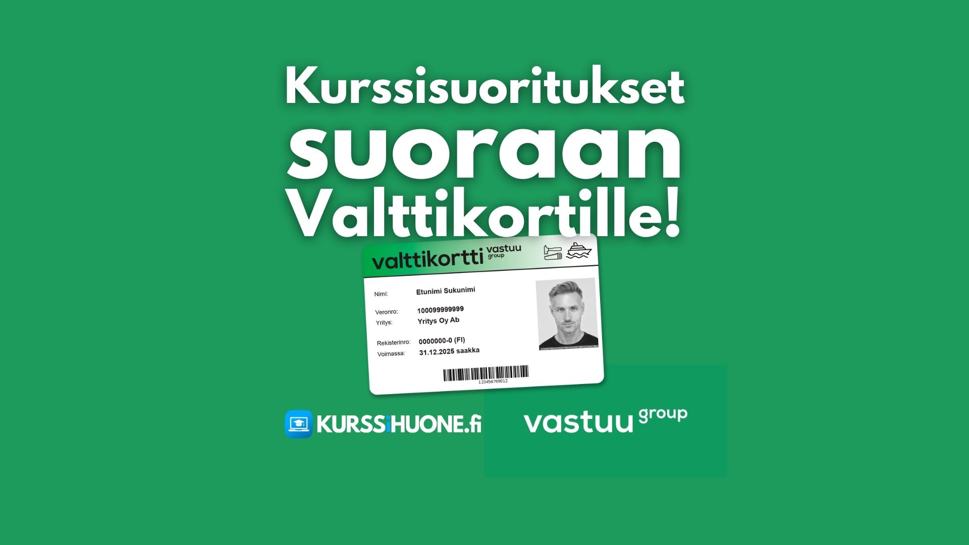 Lähetä kurssitietosi Valttikortille!