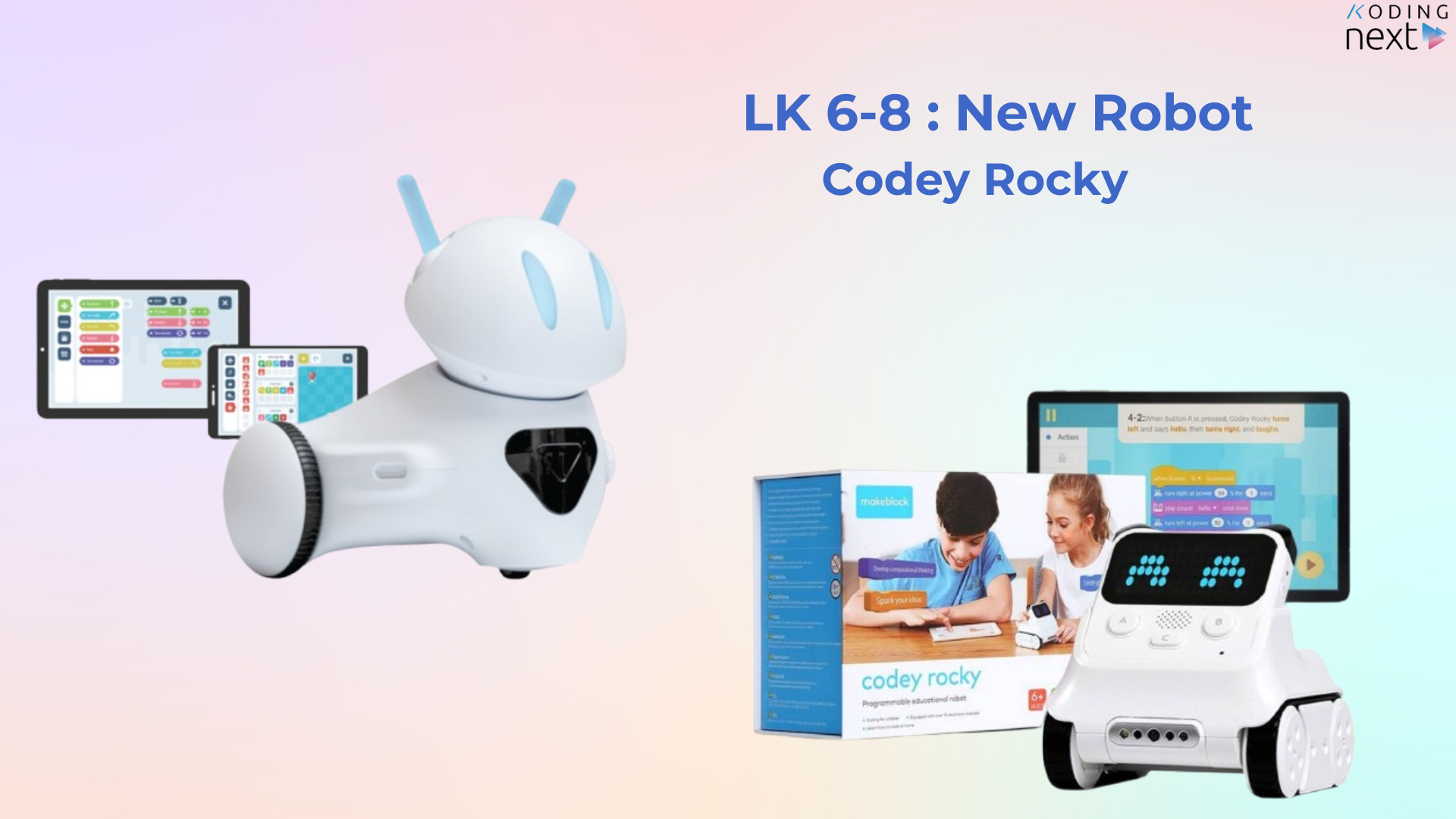 Codey Computer Remote Control LK 6-8: New Robot (Codey Rocky)