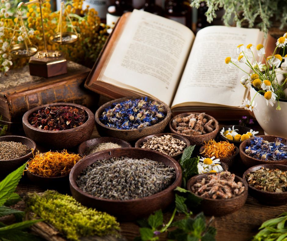 Library + Herbs A-Z