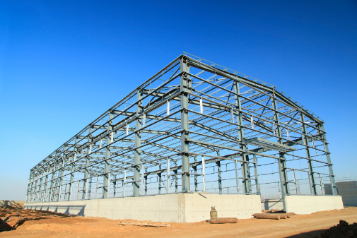 Structure de bâtiment en acier