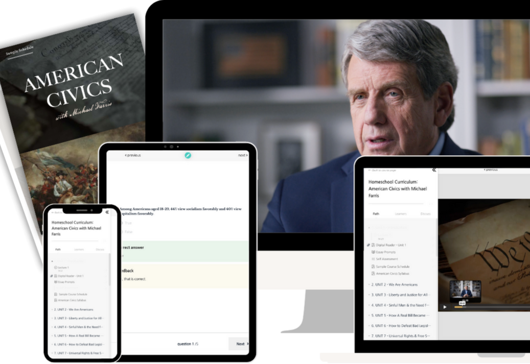 American Civics Course is available on all devices