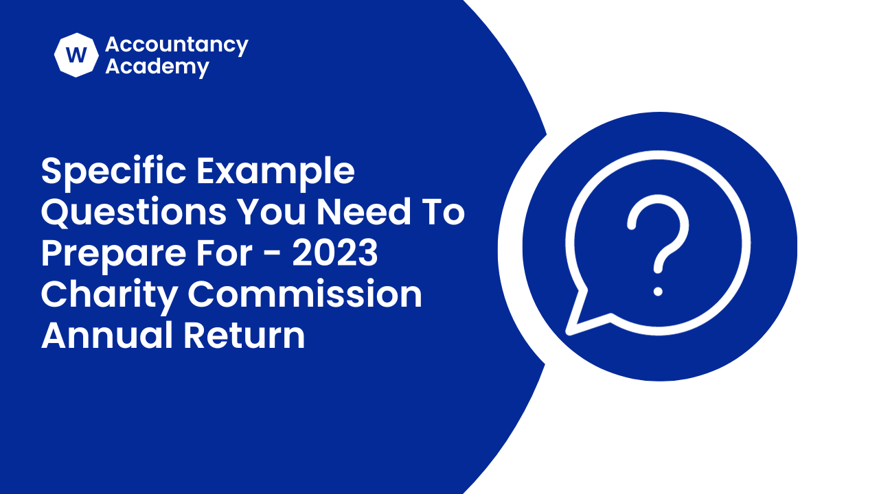 Commission Example Question Specific Example Questions You Need To Prepare For - Charity Commission ...