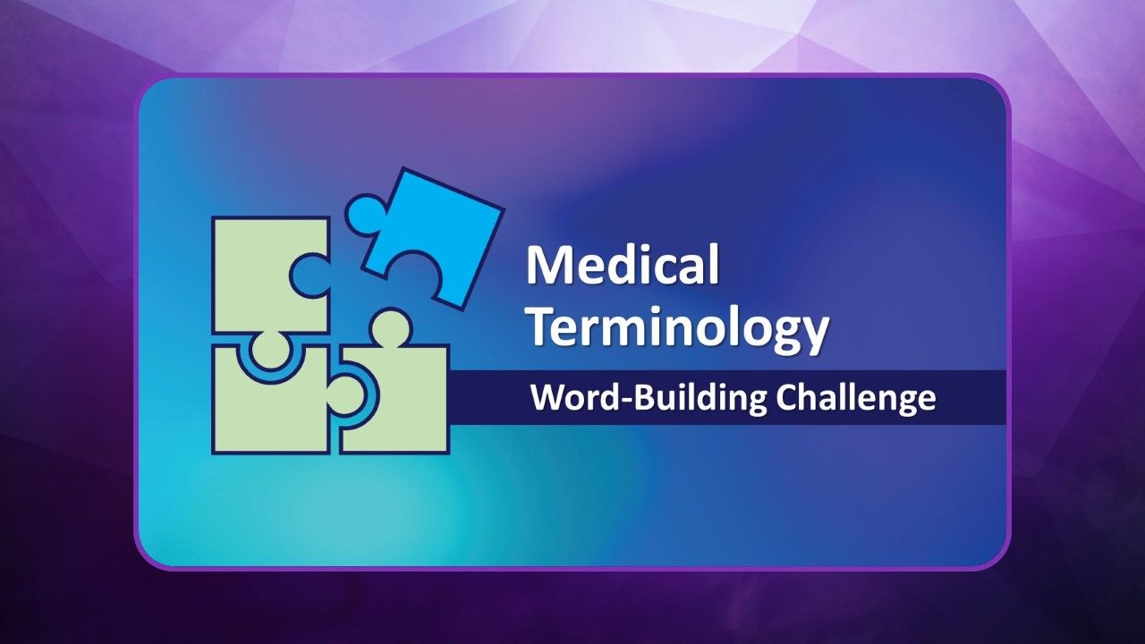 Medical Terminology Spelling Challenge