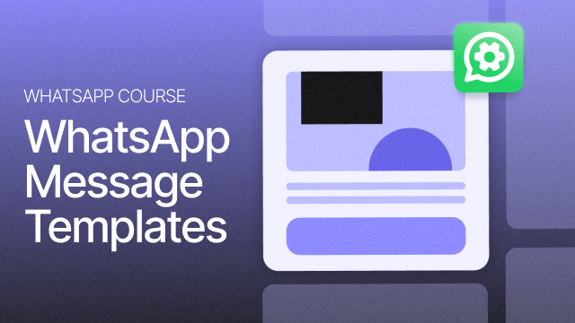 Customizing WhatsApp Message Templates