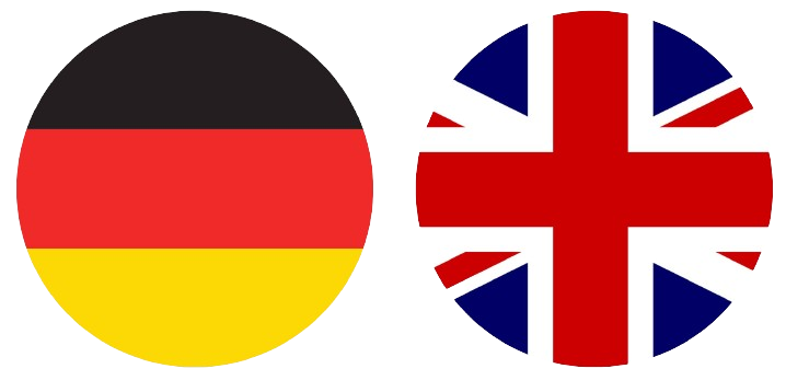 Deutsch und Englisch