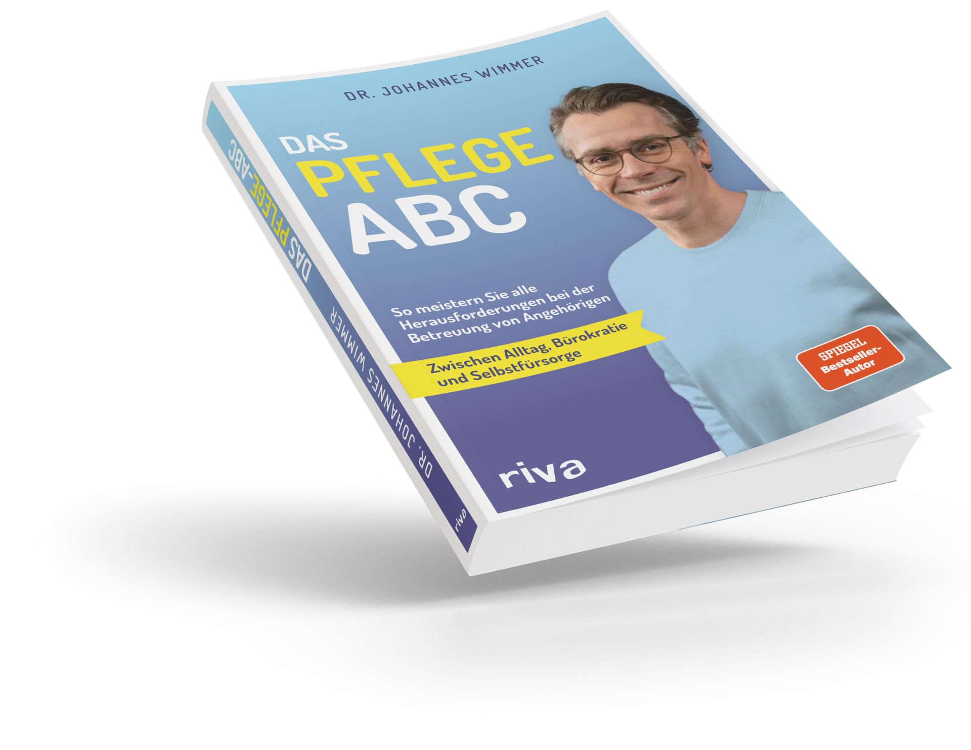 Pflege ABC Softcover Buch Mockup