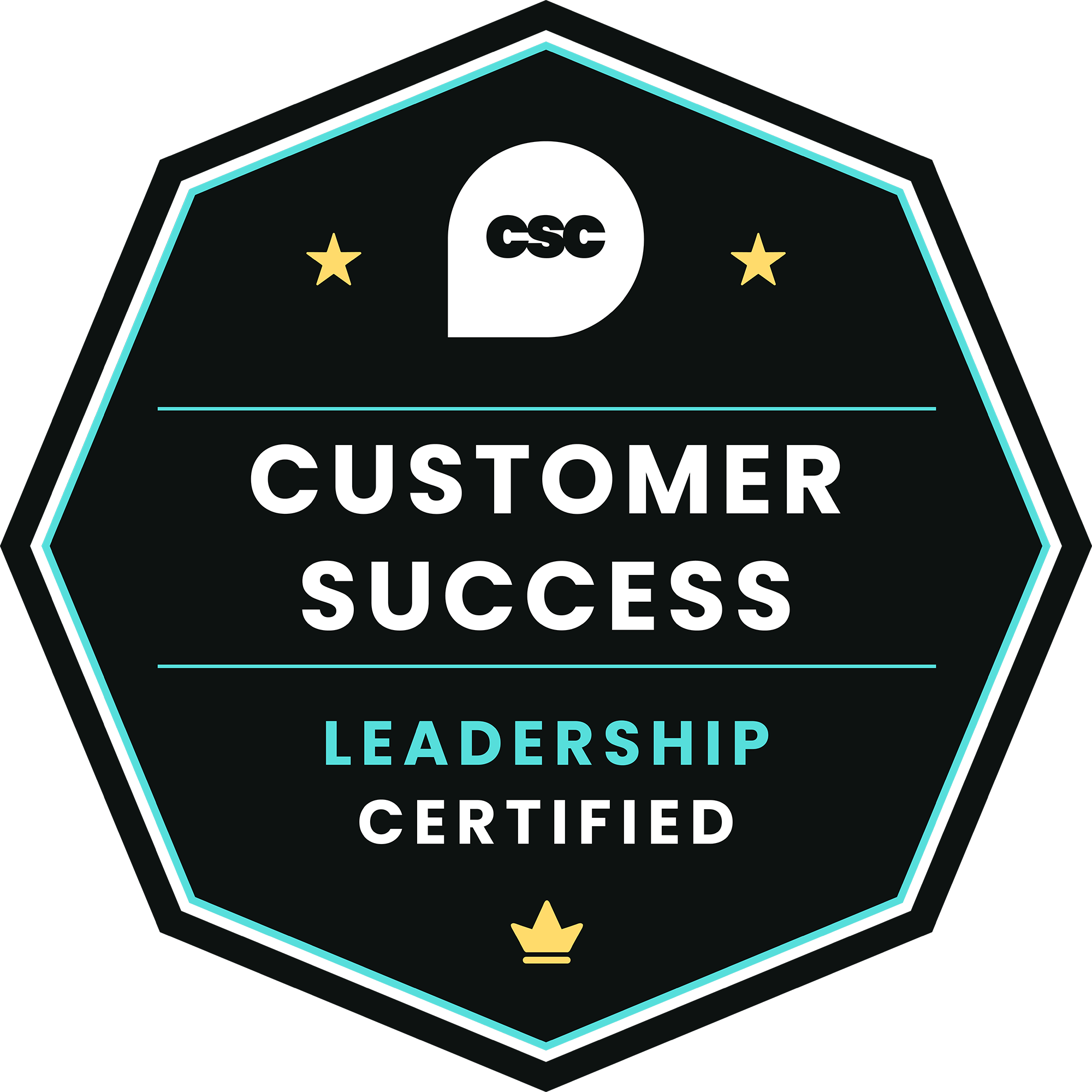 Customer Success Certified: Leadership badge