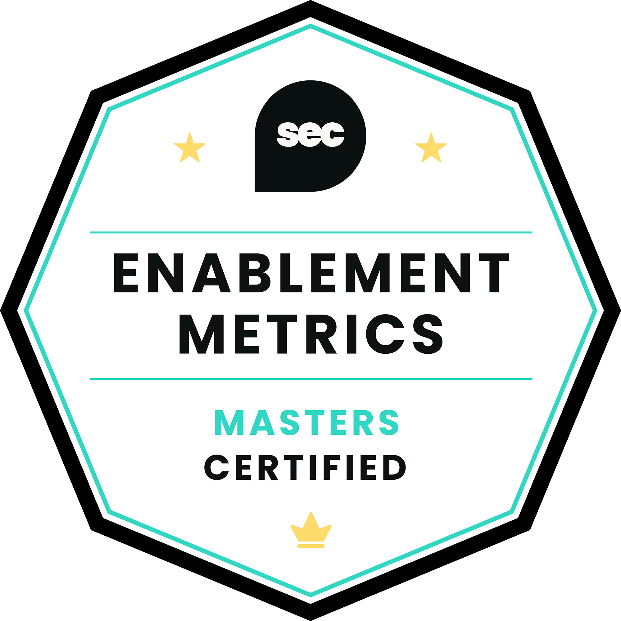 SEC | Enablement Metrics Certified |Masters