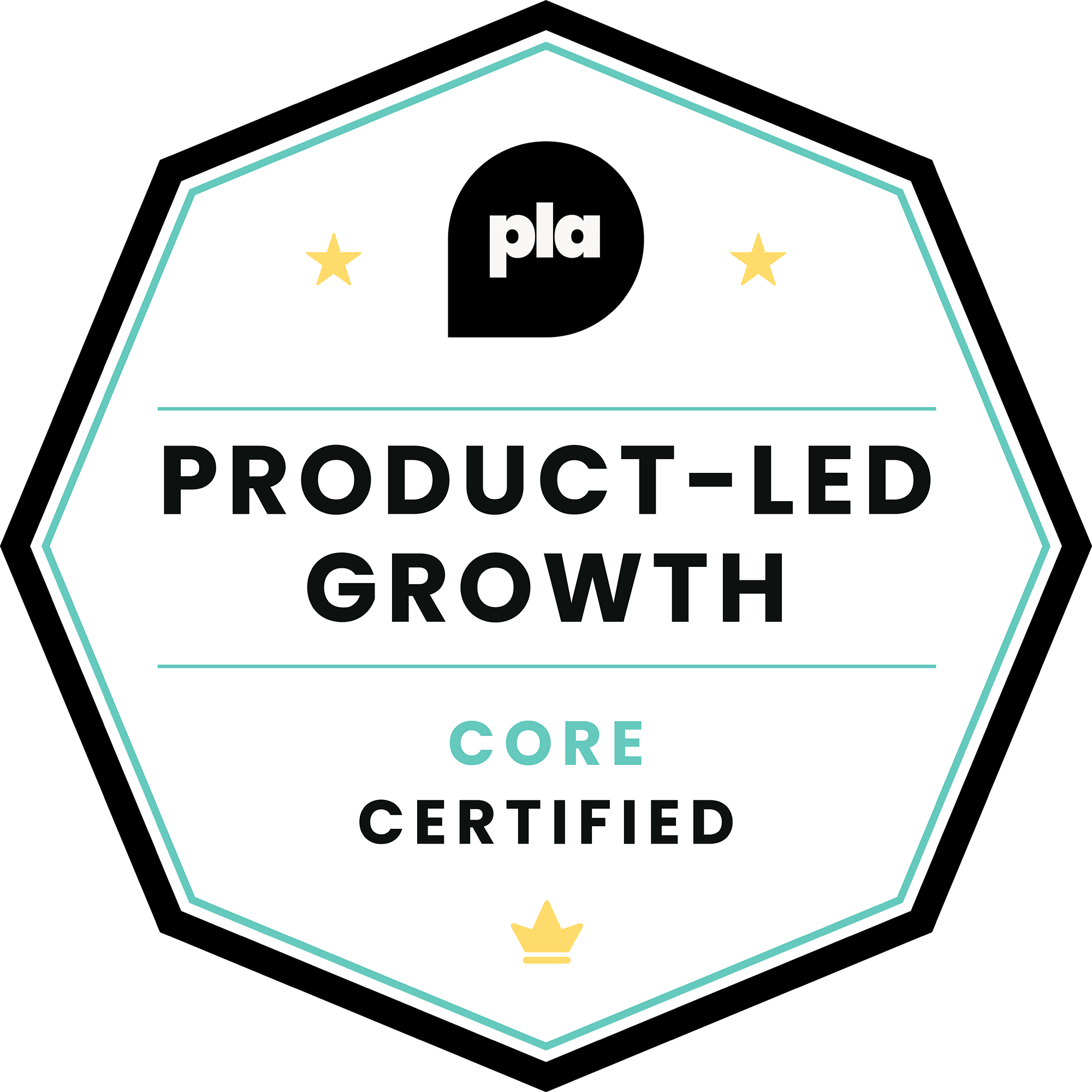 PLA | Product_Led-Growth Core badge