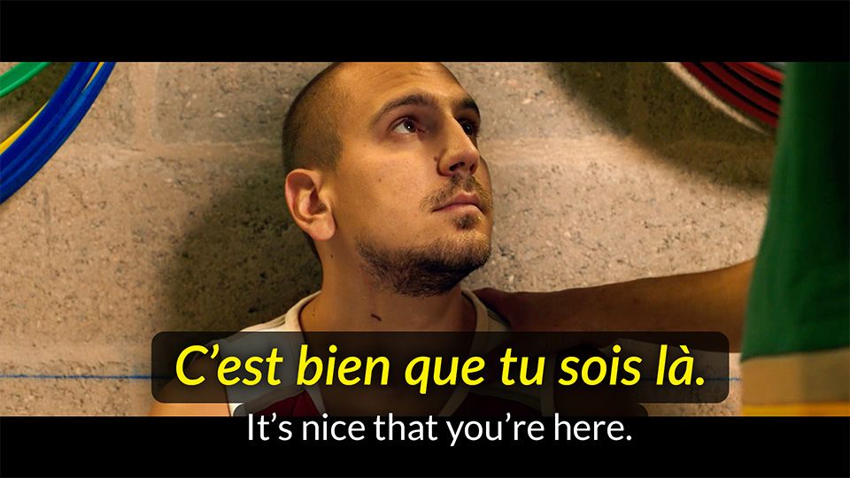 Scene from “Match” with subjunctive mood example