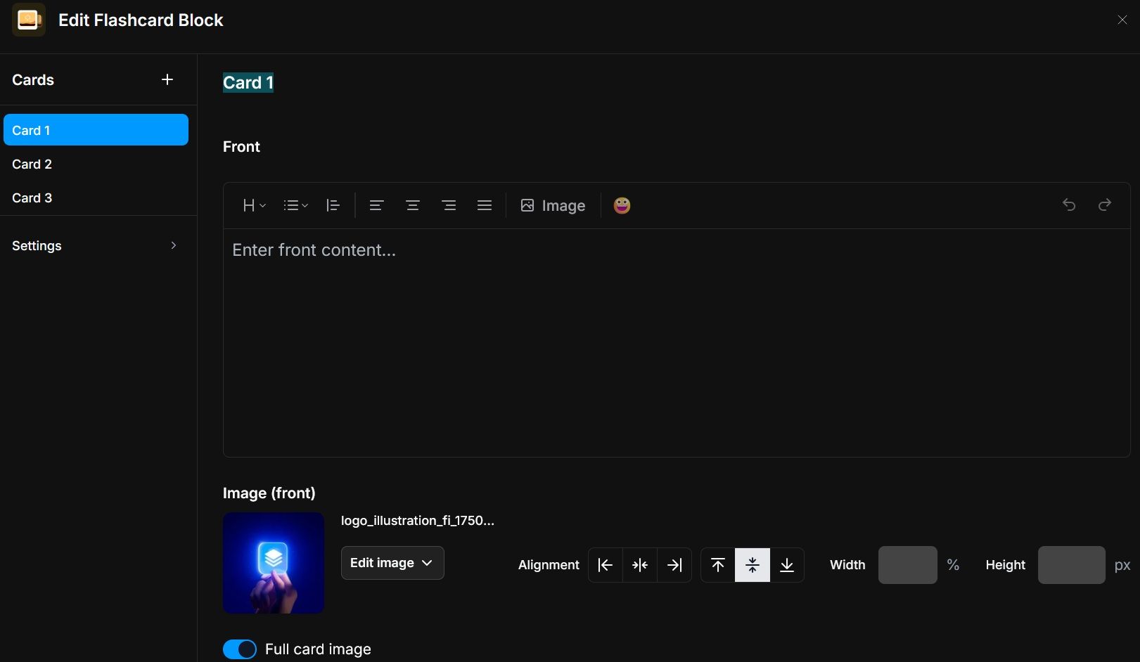 Scormstack - personnalisation bloc