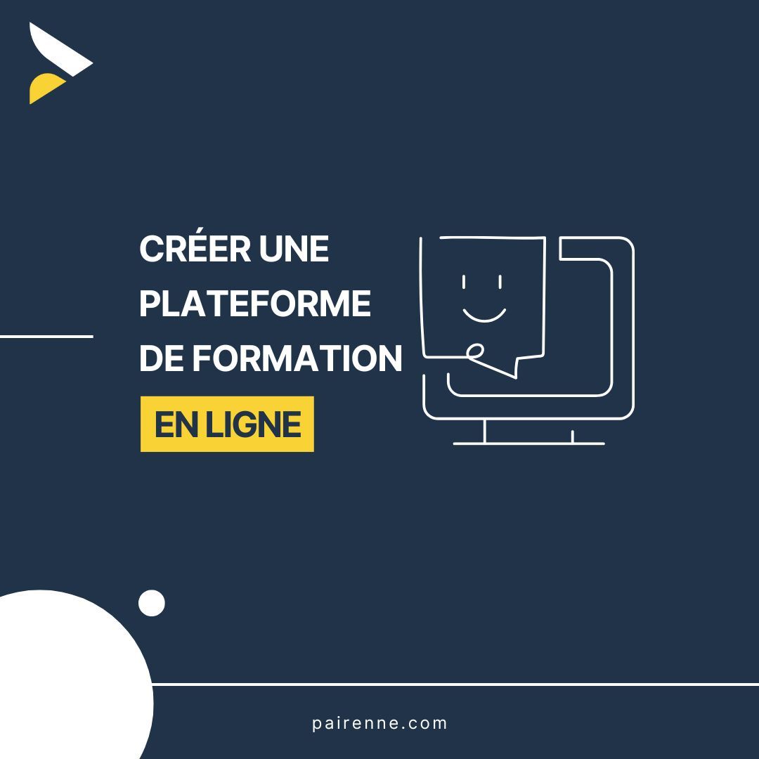 Créer une plateforme de formation en ligne