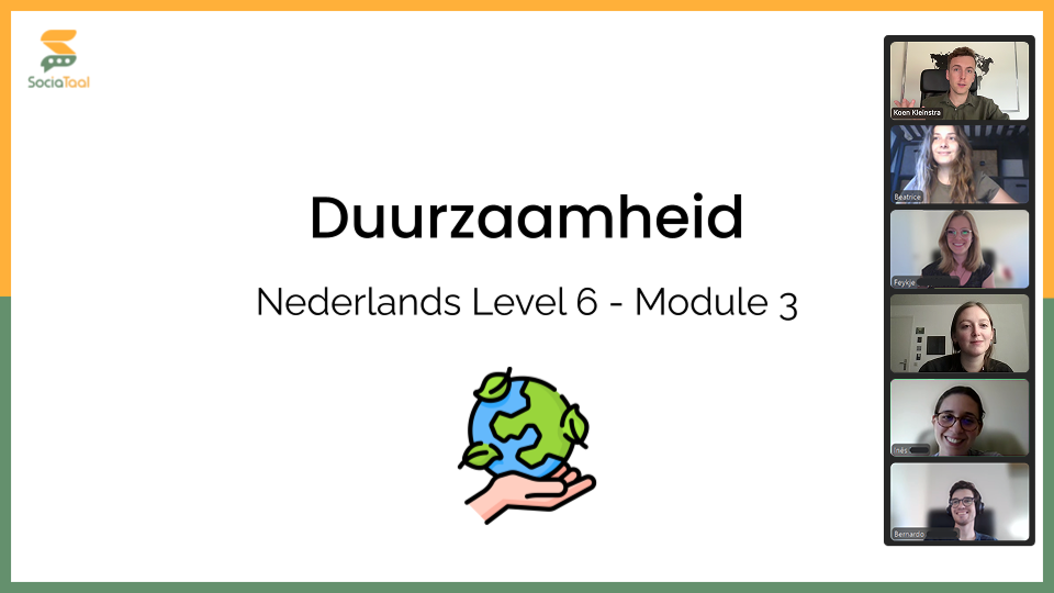 Intensive Dutch Course SociaTaal