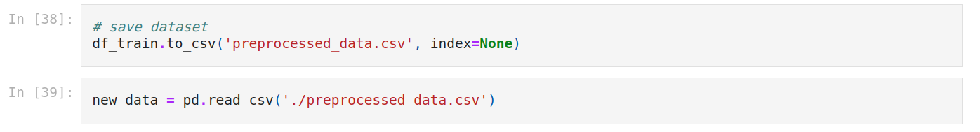 shape of the dataset