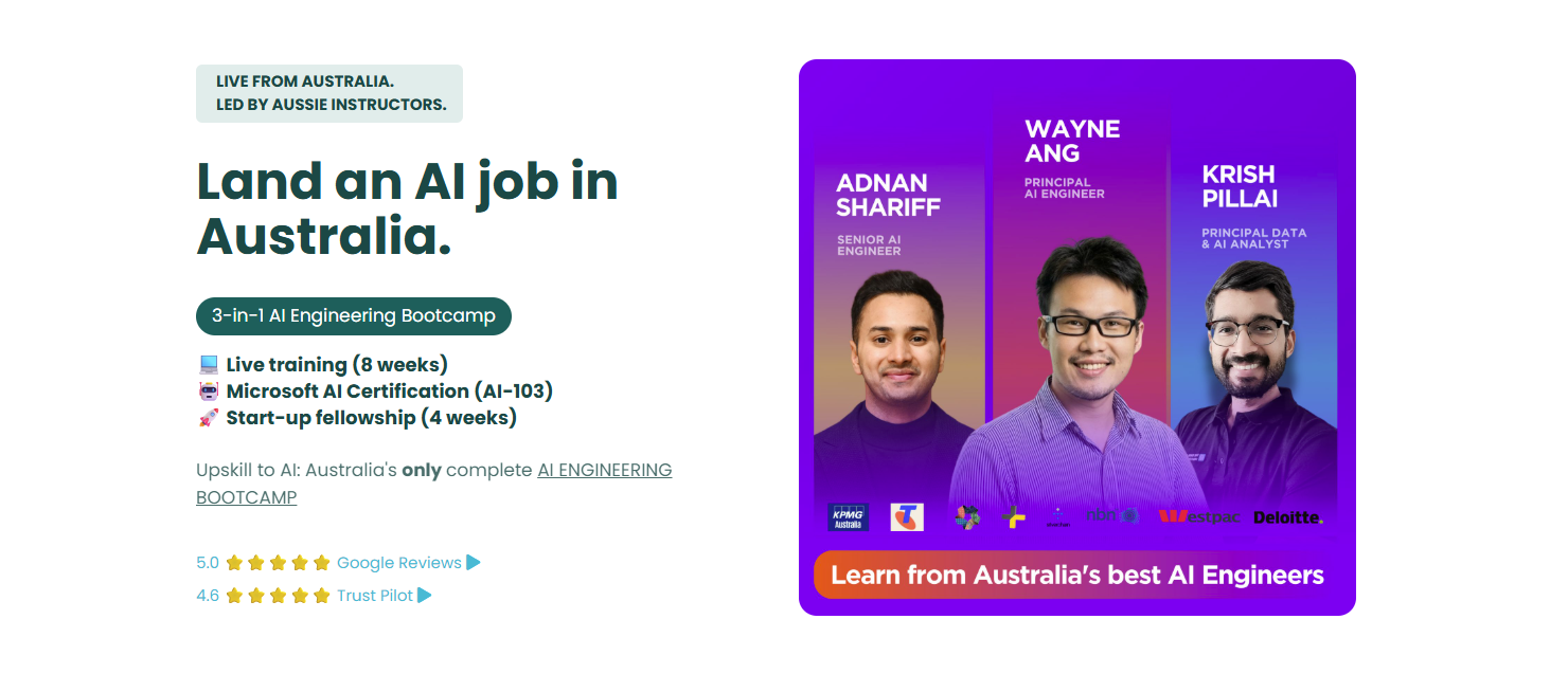 AI Engineering - Oct 2026 Intake