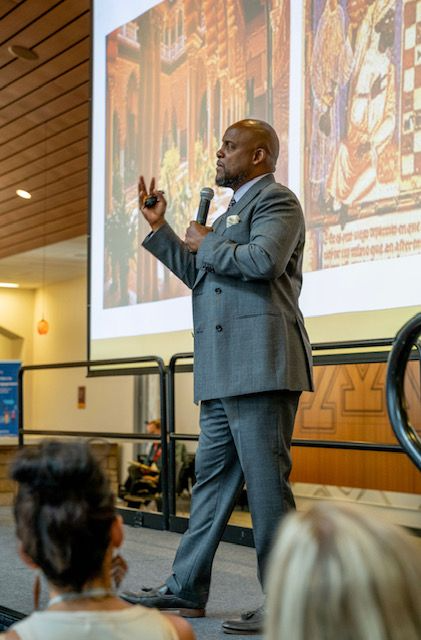 An image of Michael Walker, founder of the Minneapolis Public Schools Office of Black Male Achievement