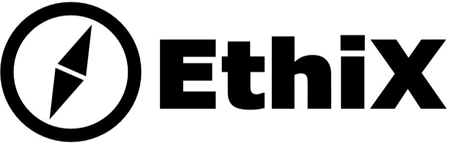 Black logo of EthiX Academy, synonymous with next-generation ethics, compliance, and sensitivity training and expertise.