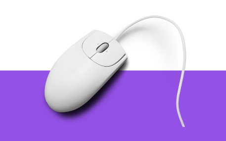 Computer mouse representing compliance management platform.