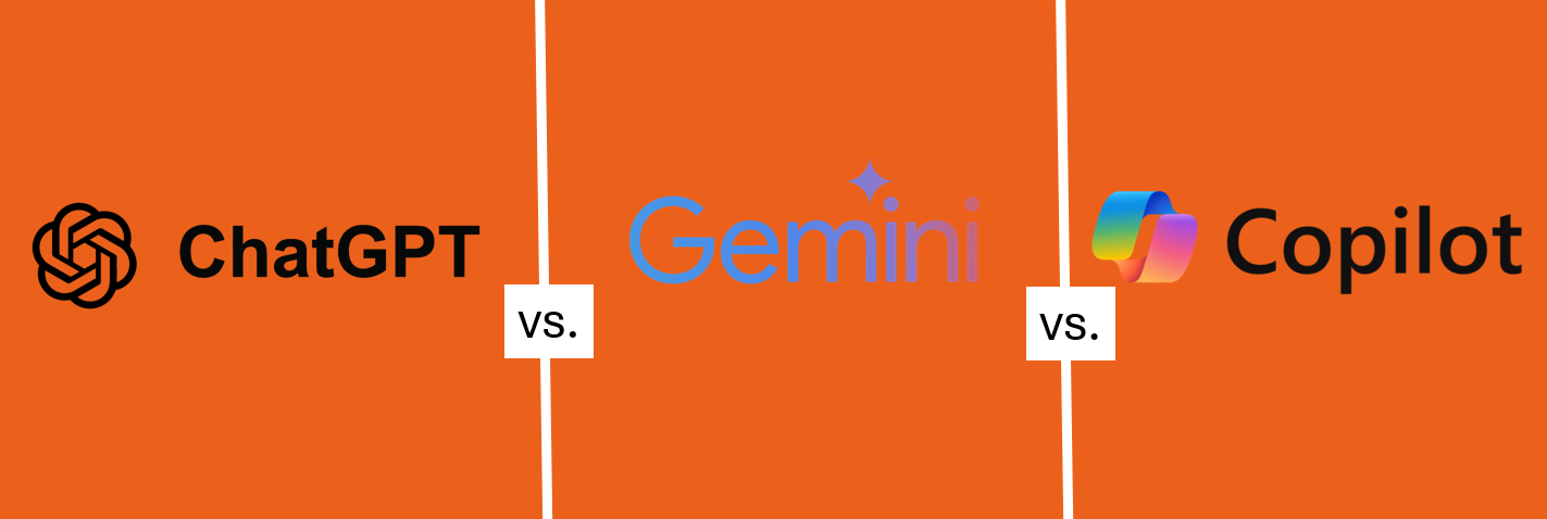 ChatGPT vs Gemini vs Copilot