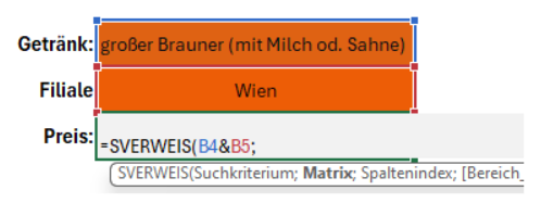 Zusammenfügen des Suchkriteriums im Sverweis Syntax