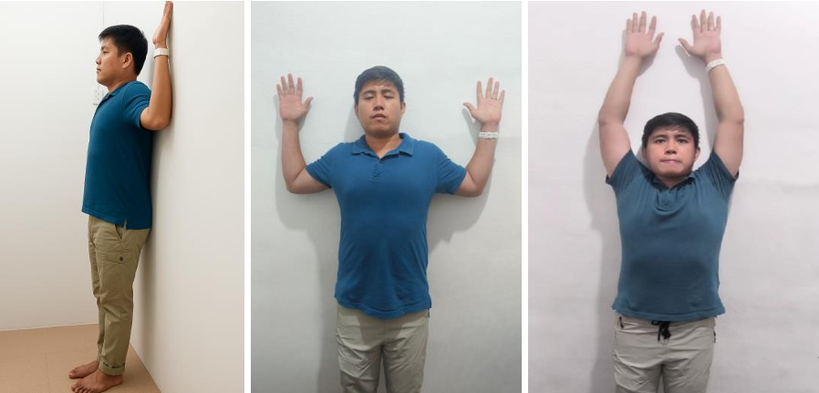 Wall Angels Exercise