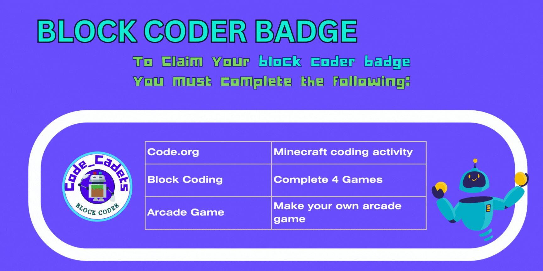 BLOCK CODING