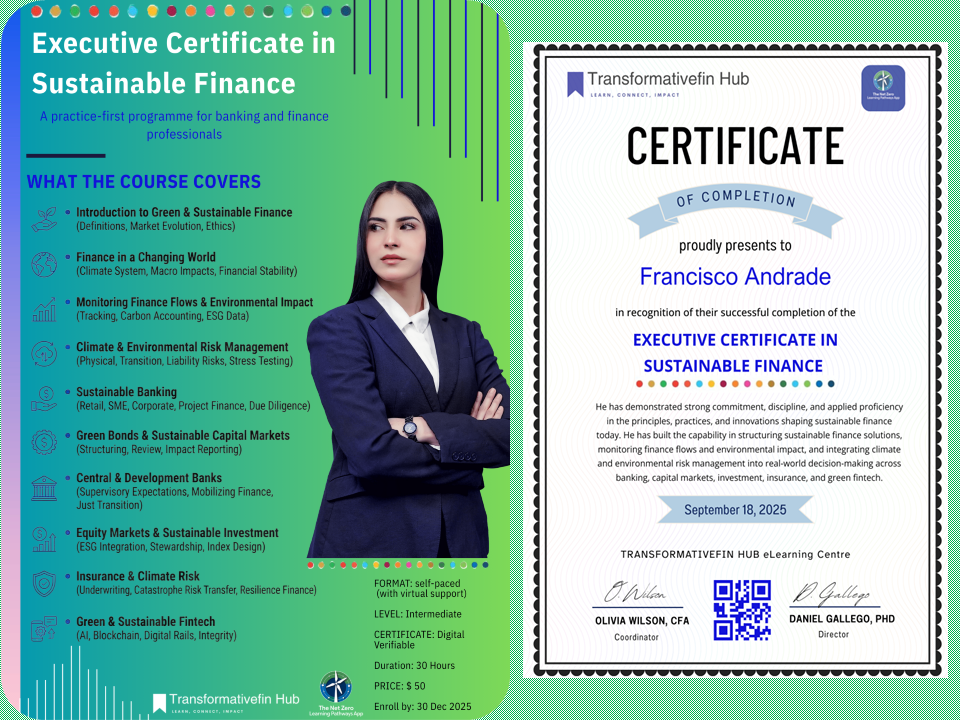 Diverse finance professionals in leadership