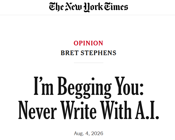 New York Times opinion column screenshot placeholder