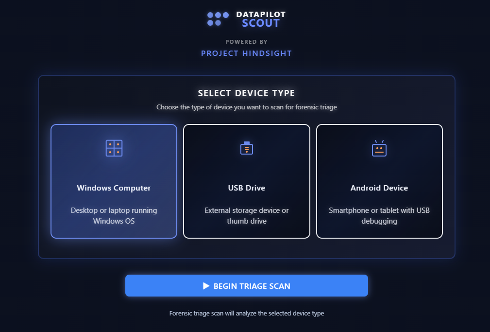 Datapilot Scout