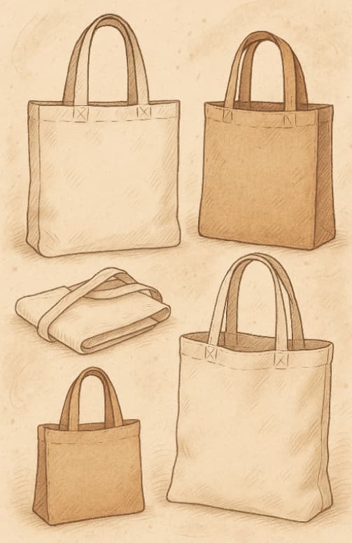 Taschen nähen Schritt für Schritt: kreative Umsetzungsideen für Tragetaschen, Beutel oder Umhängetaschen.