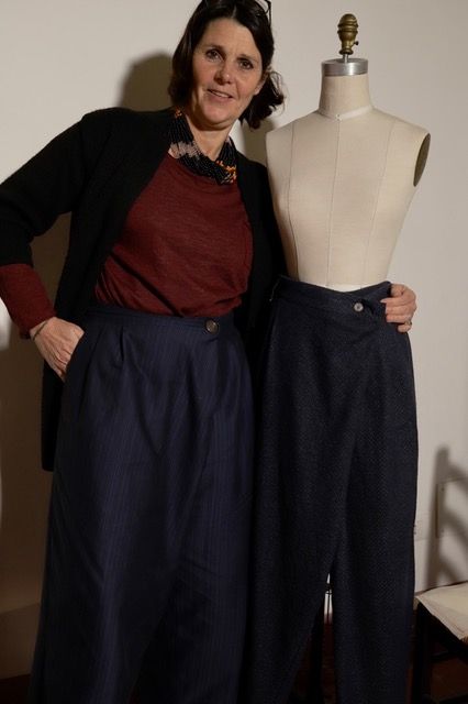 Nachgenähte Hose von einem abgenommennen Schnitt einer Lieblingshose