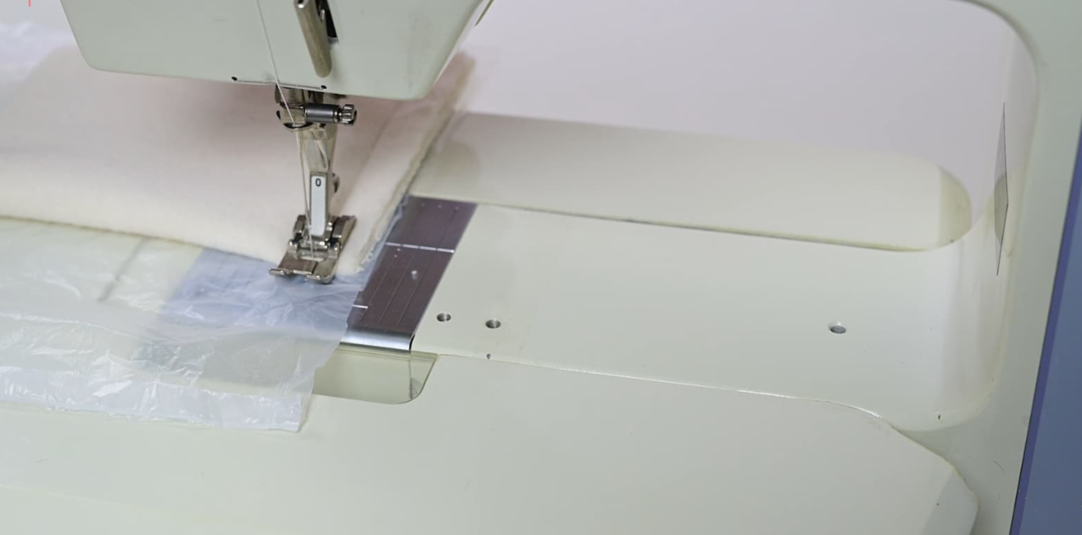 Tipps beim Nähen - dicke Stoffe nähen und transportieren auf der Maschine