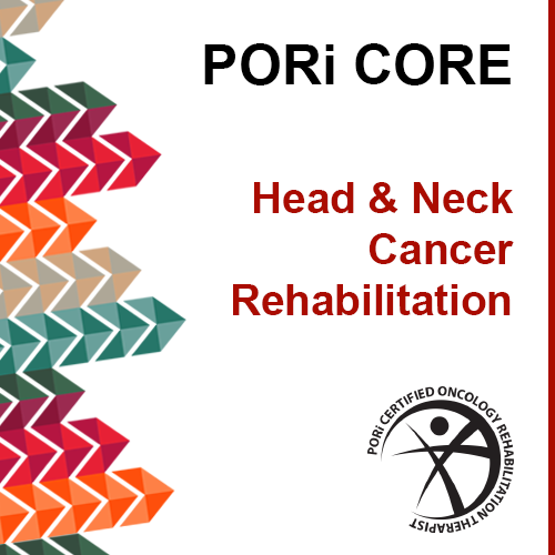 PORi Head & Neck Cancer Rehabilitation Course Badge