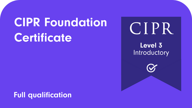 CIPR Foundation Certificate - Bootcamp