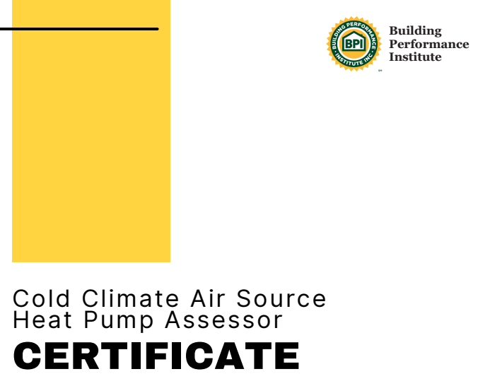 ccASHP Certificate