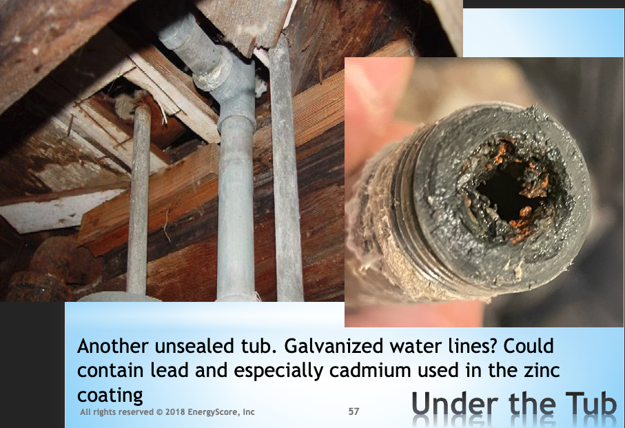 Galvanized Water Line