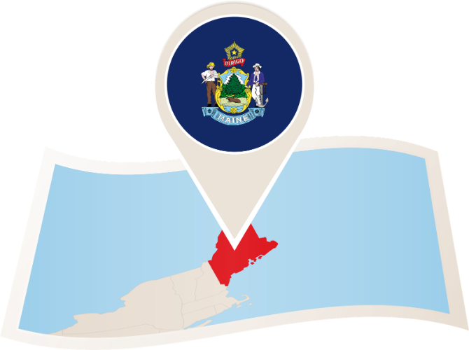 Maine flag