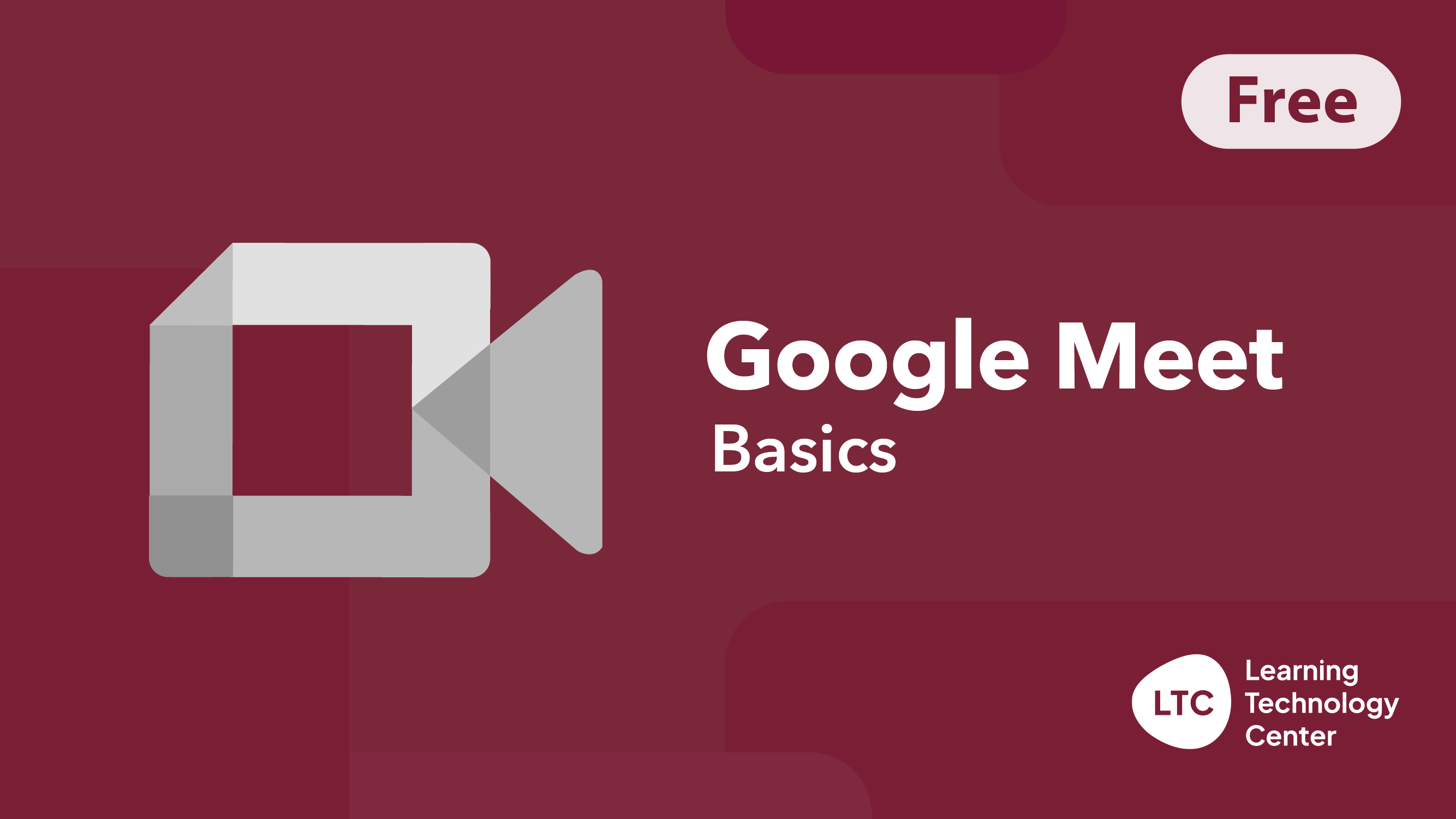 Google Meet Basics