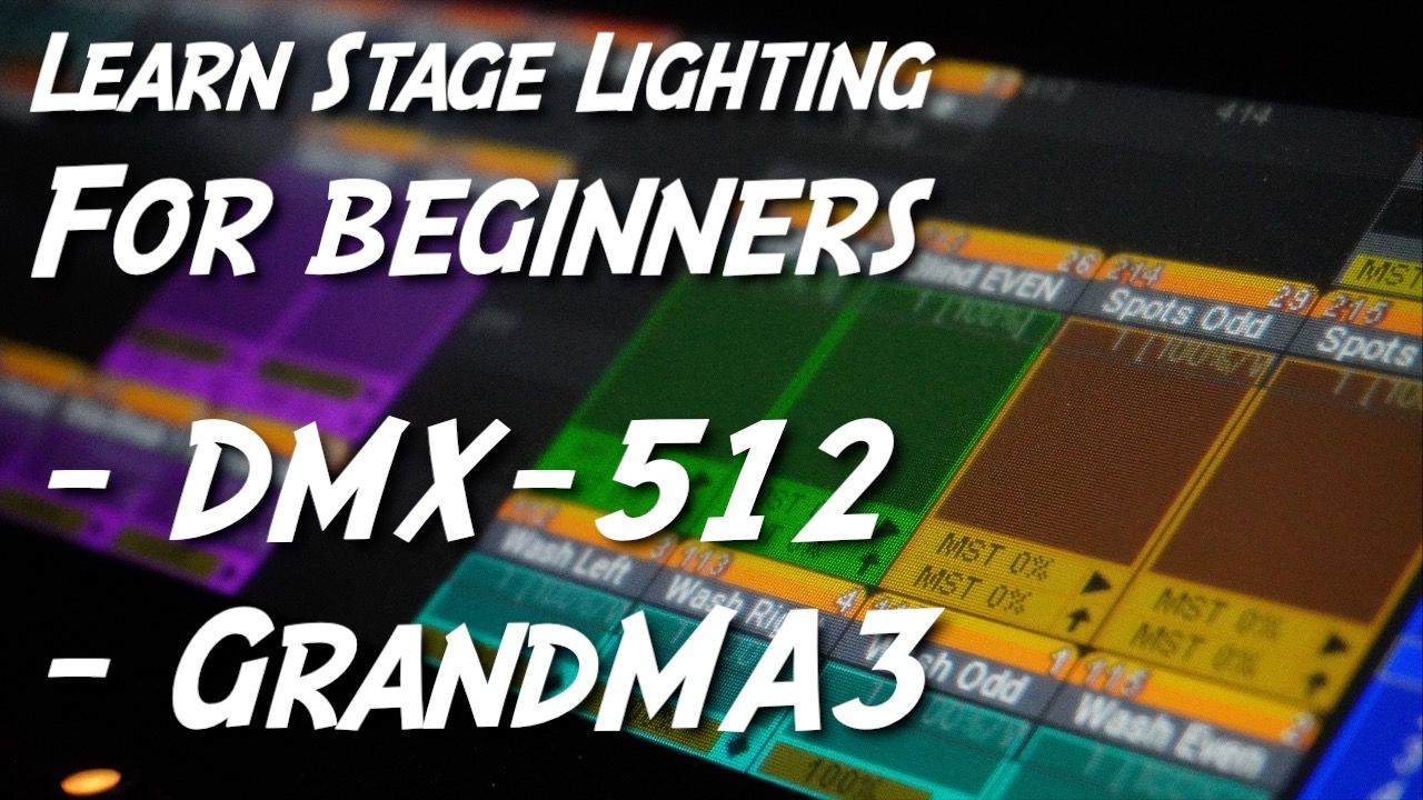 Learn Stage lighting programming for beginners.