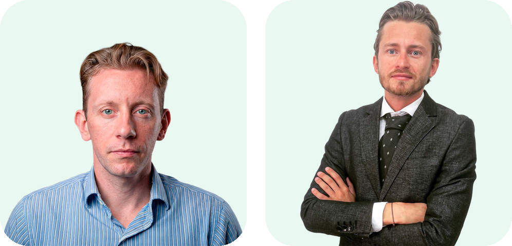Da sinistra, Christian Franchin e Riccardo Zago