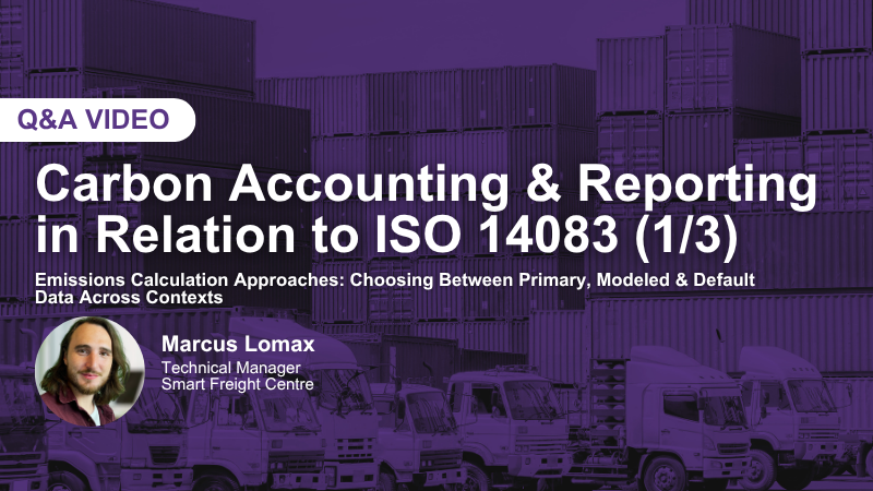 Video – Q&A Series #1: Carbon Accounting and Reporting in Relation to ...